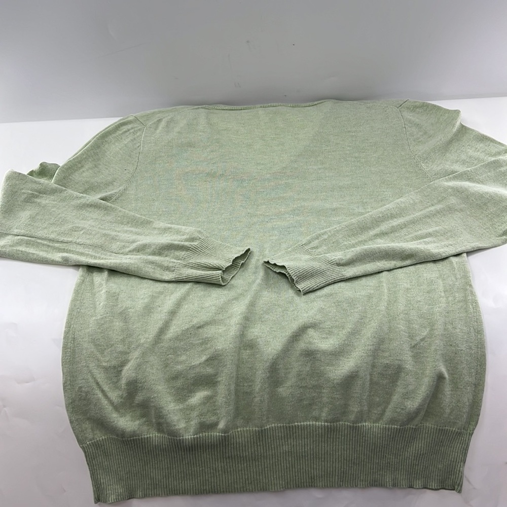 J. Crew V-Neck Cotton Sweater - Picture 7 of 10